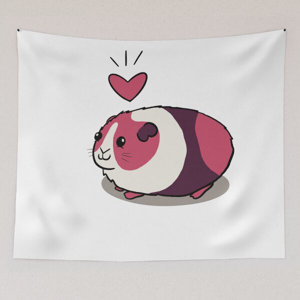 Item preview, Pink Guinea Pig designed and sold by makell-creates.