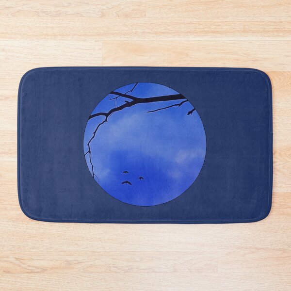 Item preview, Face Pareidolia Birds Feeling Blue Sad Face 4 of 4 designed and sold by Beachy.