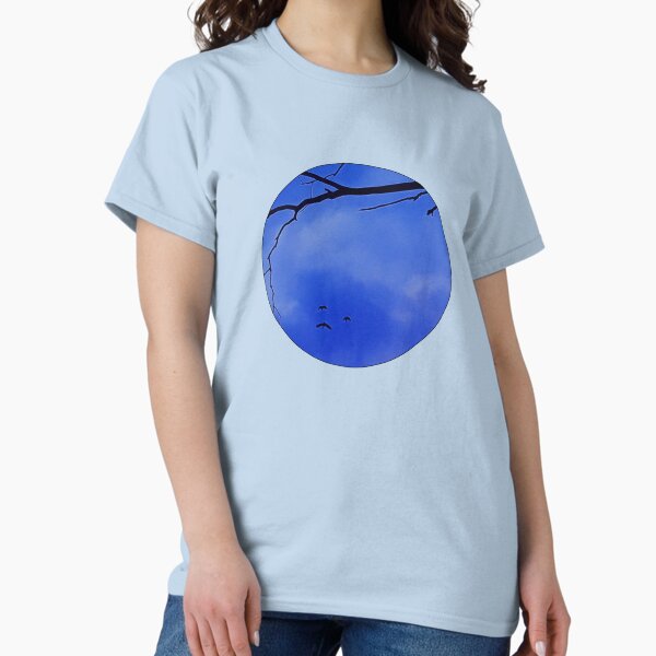 Item preview, Face Pareidolia Birds Feeling Blue Sad Face 4 of 4 designed and sold by Beachy.
