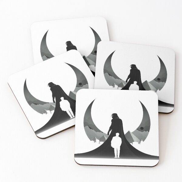 Item preview, The Moon Knight Remastered (Black version) designed and sold by DreamPrintPro.