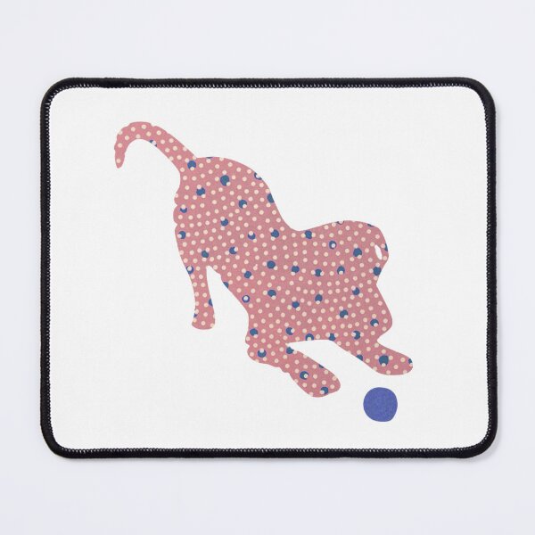 Item preview, Pink and Blue puppy playing - Silhouette Collection designed and sold by CuratedDesignCa.