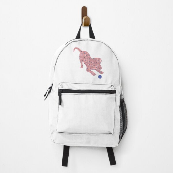 Item preview, Pink and Blue puppy playing - Silhouette Collection designed and sold by CuratedDesignCa.