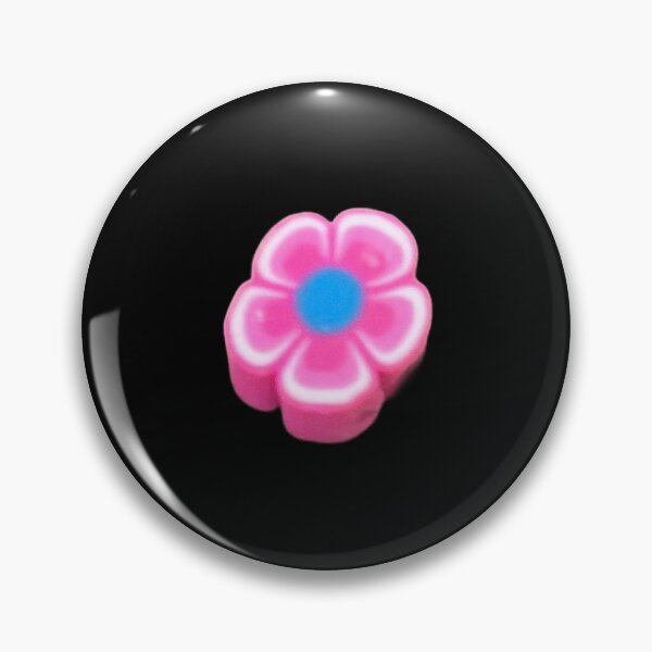 Item preview, Pink flowers black background  designed and sold by Lauracolleen3.