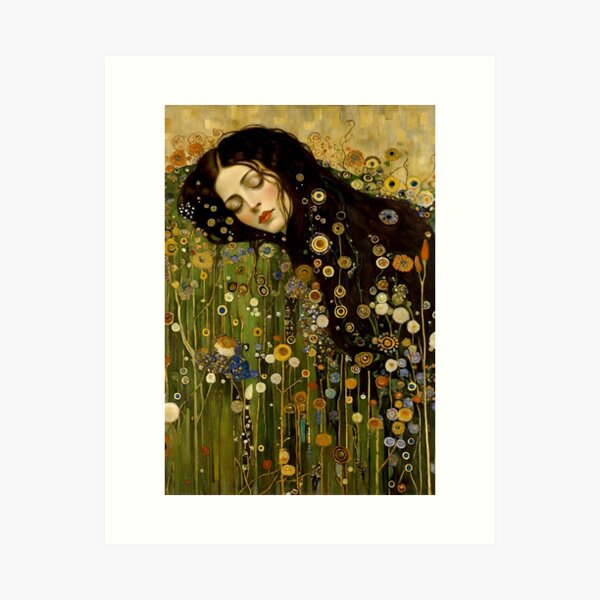 Aperçu de l'œuvre Les Femmes de Klimt 52 créée et vendue par WhimsyPixs.