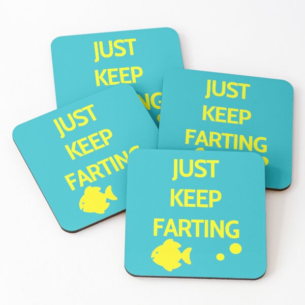 Item preview, Just Keep Farting Wolf's Shirts designed and sold by Maddy Jezerski.