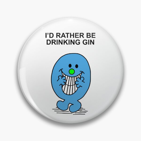 Item preview, Mr Men Id rather be drinking Gin designed and sold by Scat the cat.