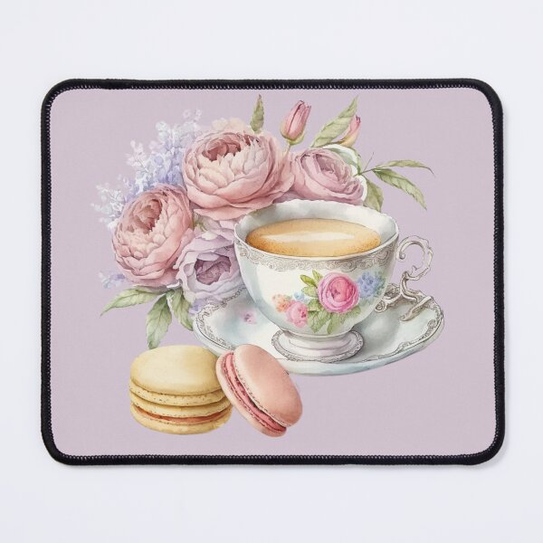 Item preview, Floral Tea Time - Tea and Dessert designed and sold by GiraffeCreative.