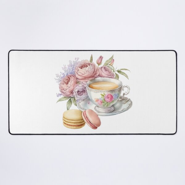 Item preview, Floral Tea Time - Tea and Dessert designed and sold by GiraffeCreative.