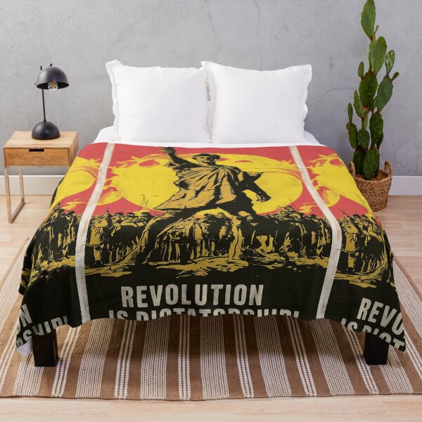 Item preview, Vintage Propaganda: Revolution is Dictatorship Poster designed and sold by 3MillsDesign.