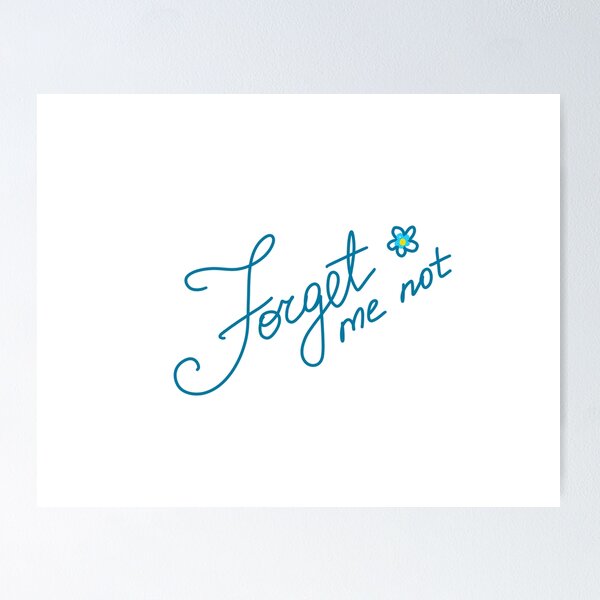 Item preview, No me olvides designed and sold by Kate1art.
