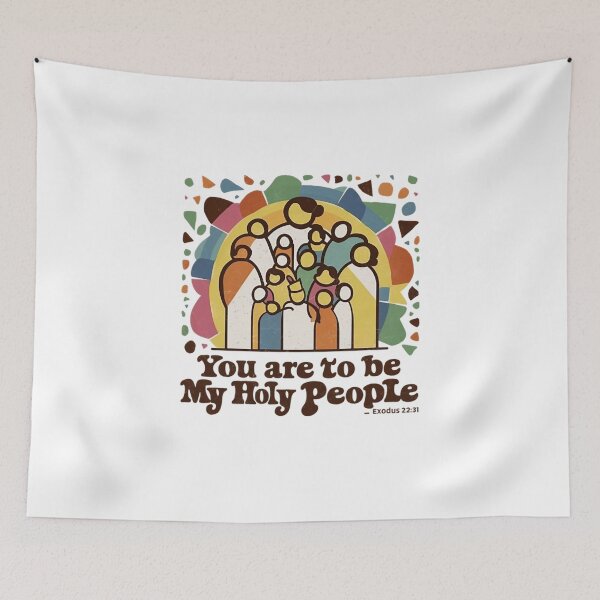 Item preview, You are to be My Holy People, Exodus 22:31 designed and sold by Faithloveshop.