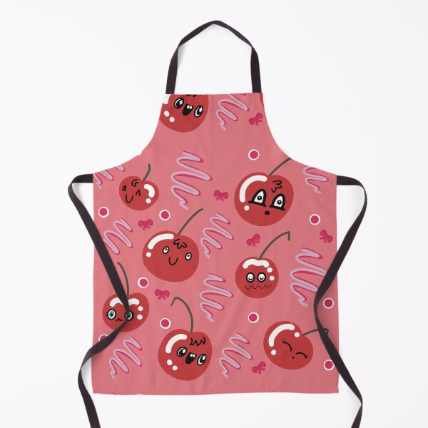 Item preview, Cute Cherry and Ribbon Pattern designed and sold by Catphonesoup.