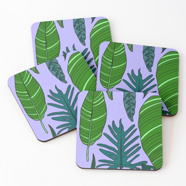 Item preview, Leaves on a Purple Background designed and sold by MihaelaMereoara.