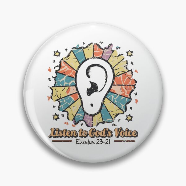 Item preview, Listen to God's Voice, Exodus 23:21 designed and sold by Faithloveshop.