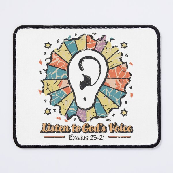 Item preview, Listen to God's Voice, Exodus 23:21 designed and sold by Faithloveshop.