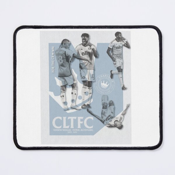 Item preview, Charlotte FC Poster - Kerwin Vargas & Patrik Agyemang designed and sold by Vie-Designs.