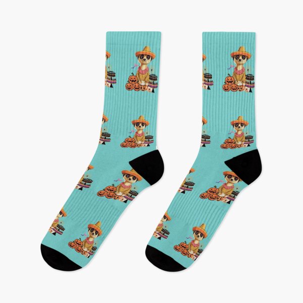 Item preview, Meerkat Merriment: Island Vibes Meet Spooky Nights designed and sold by jglobal360.