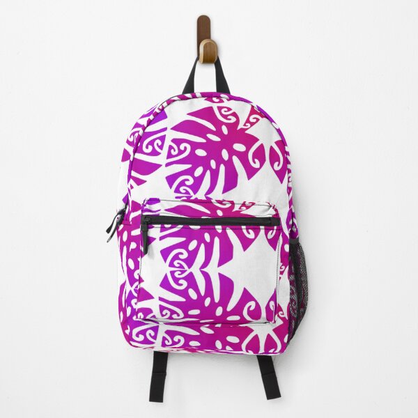 Item preview, MARAMA - purple (Polynesian plant pattern) designed and sold by Nesian-Tahiti.