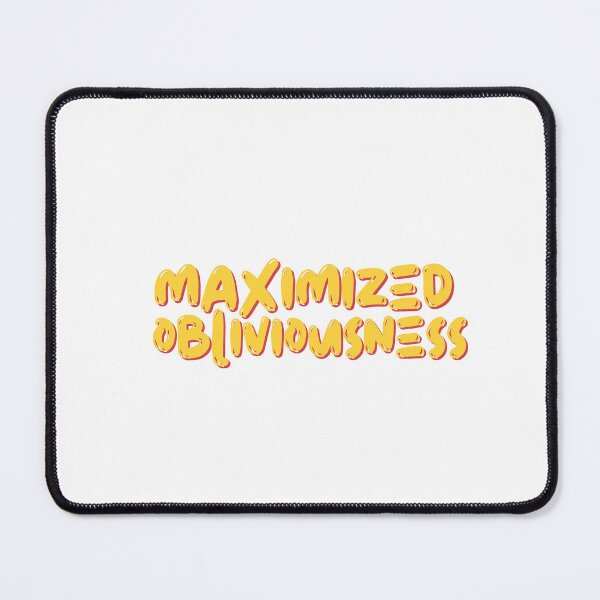 Item preview, maximized obliviousness designed and sold by Gerardo Segismundo.