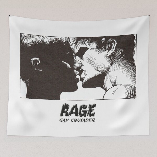 Item preview, Queer as folk: Rage Kiss designed and sold by GroupieClub.