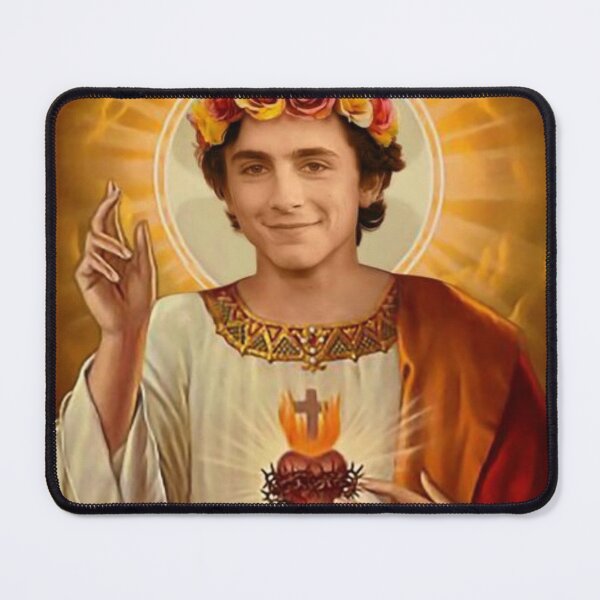 Item preview, Timothée Chalamet as a saint designed and sold by AnaaaSofia.