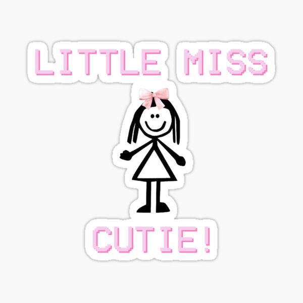 Item preview, little miss cutie designed and sold by zoemorgan13.