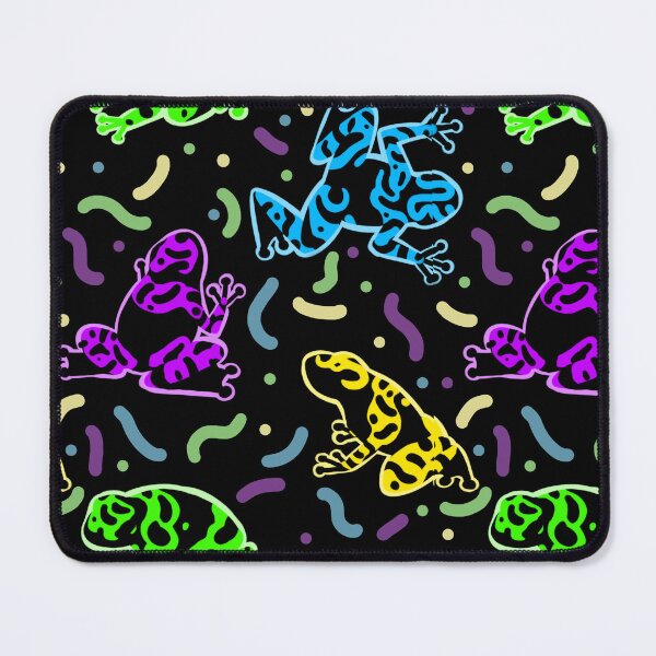 Item preview, Neon frog pattern designed and sold by Fridayscorner.