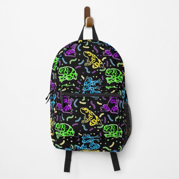 Item preview, Neon frog pattern designed and sold by Fridayscorner.