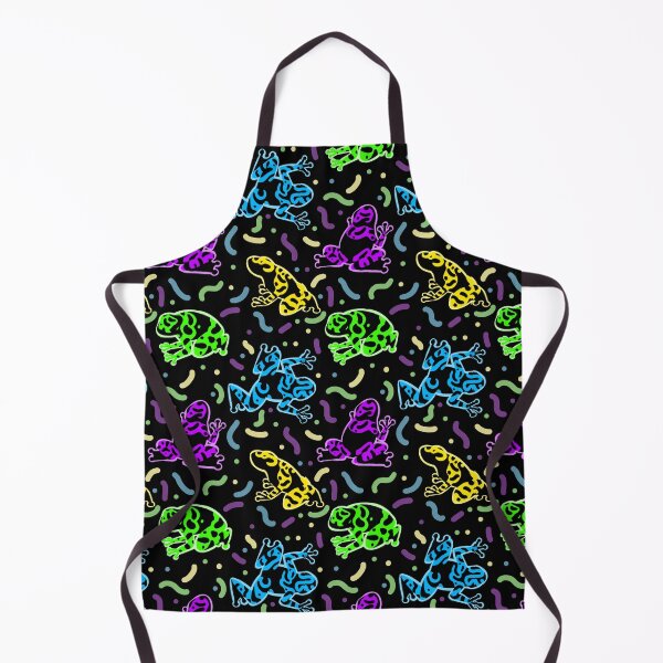 Item preview, Neon frog pattern designed and sold by Fridayscorner.