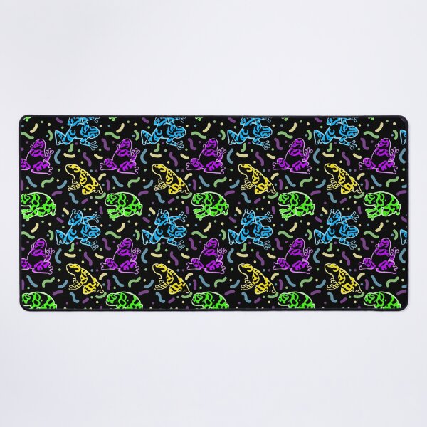 Item preview, Neon frog pattern designed and sold by Fridayscorner.