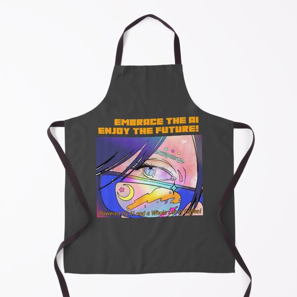 Item preview, Embrace the AI, Enjoy the Future! #AI #AILover #ArtificiallyIntelligent #SmartLife designed and sold by Anna Halasek.