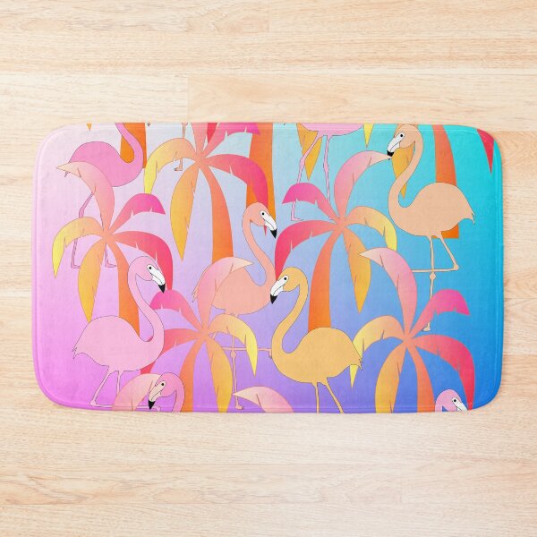 Item preview, Pink Flamingo Pattern designed and sold by Sartoris Art.