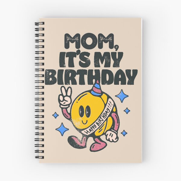 Item preview, Mom it's My Birthday , Dave Matthews B Day Gift , DMB Lyrics , Fun Dave Matthews Retro designed and sold by DevlynnDesigns.