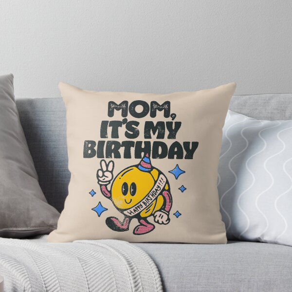 Item preview, Mom it's My Birthday , Dave Matthews B Day Gift , DMB Lyrics , Fun Dave Matthews Retro designed and sold by DevlynnDesigns.