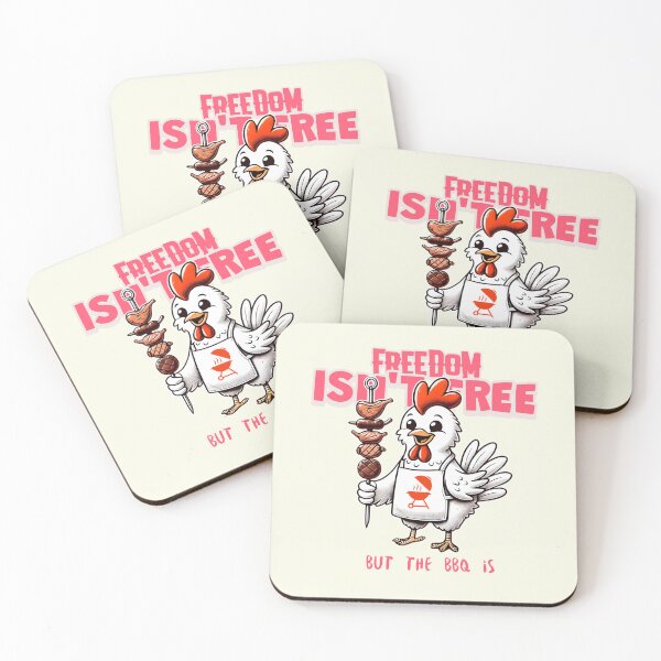 Item preview, Freedom Isn't Free, But The BBQ Is designed and sold by celcino-studio.