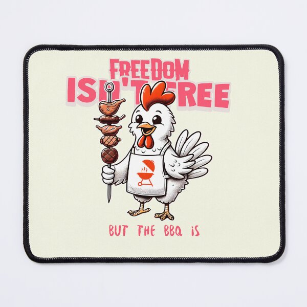 Item preview, Freedom Isn't Free, But The BBQ Is designed and sold by celcino-studio.