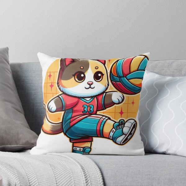 Item preview, volleyball cat designed and sold by Bossnovak.