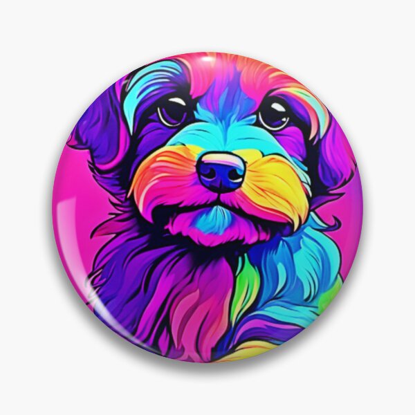 Item preview, Rainbow Puppy Artwork designed and sold by Health And Fitness Posts e-Store.