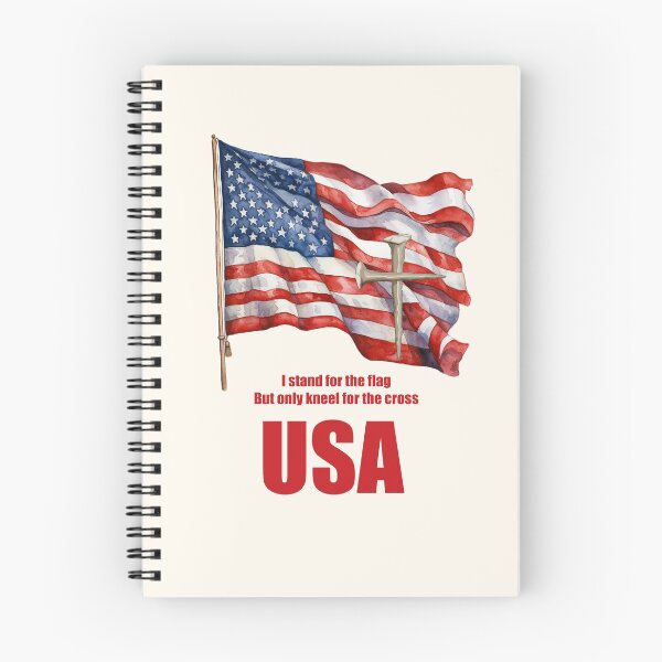 Item preview, Flag & Cross designed and sold by WideIsTheGate.