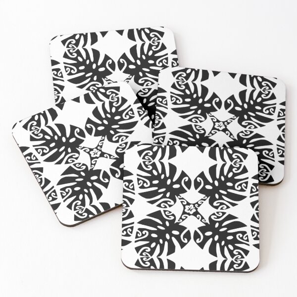 Item preview, MARAMA (Polynesian plant pattern) designed and sold by Nesian-Tahiti.