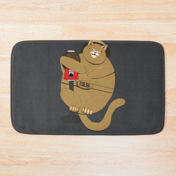 Item preview, Chonky Tulsa Driller Cat designed and sold by Kristi Brooks.