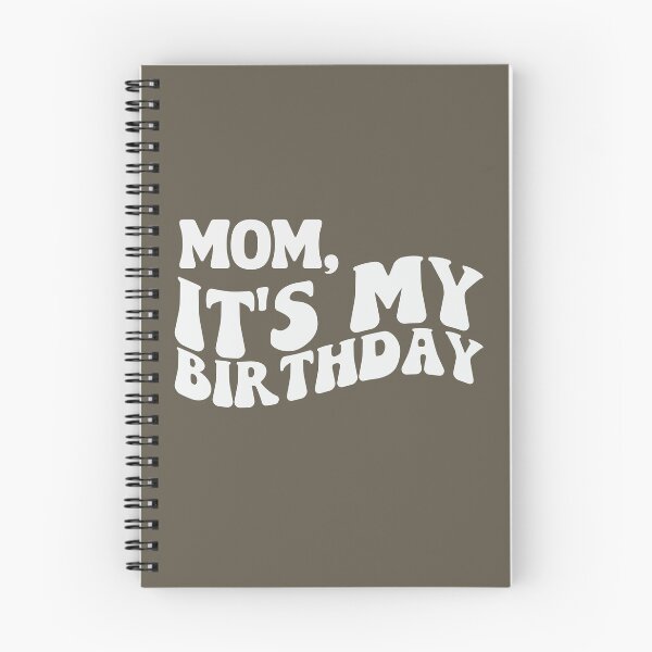 Item preview, Mom it's My Birthday , Dave Matthews B Day Gift , DMB Lyrics , Fun Dave Matthews Retro designed and sold by DevlynnDesigns.