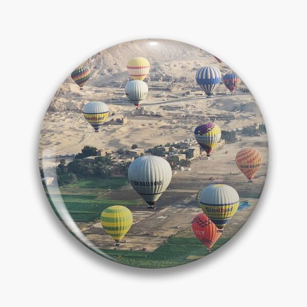 Item preview, Hot Air Balloons over Luxor, Egypt designed and sold by 19thAmendment.