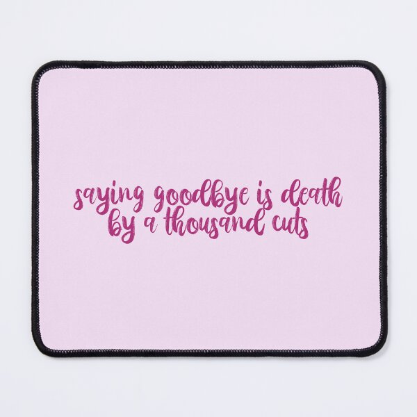 Item preview, Death by a Thousand Cuts Lyrics Taylor Swift designed and sold by BoldNFresh.