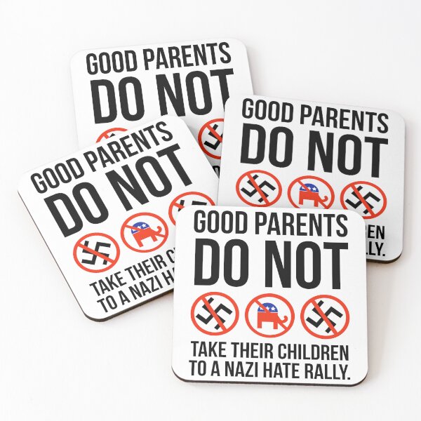 Item preview, Good parents do not take their children to a hate rally  designed and sold by Rachel the Artist .