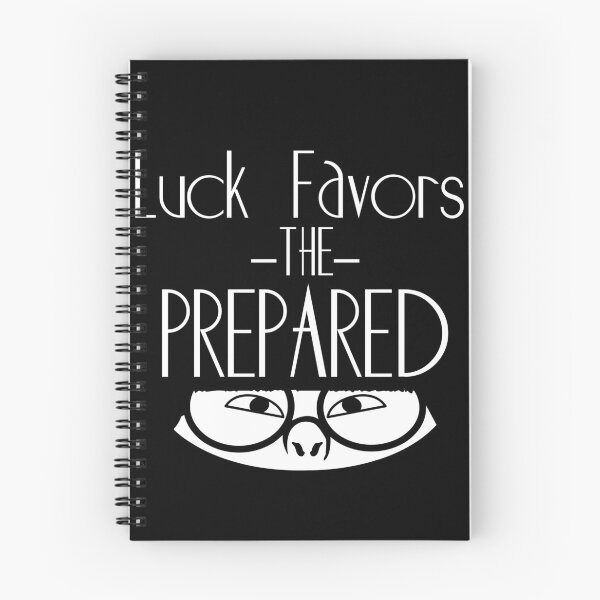 Item preview, Luck Favors the Prepared- Edna Mode Quote  designed and sold by Hair-brained  Haberdasher.