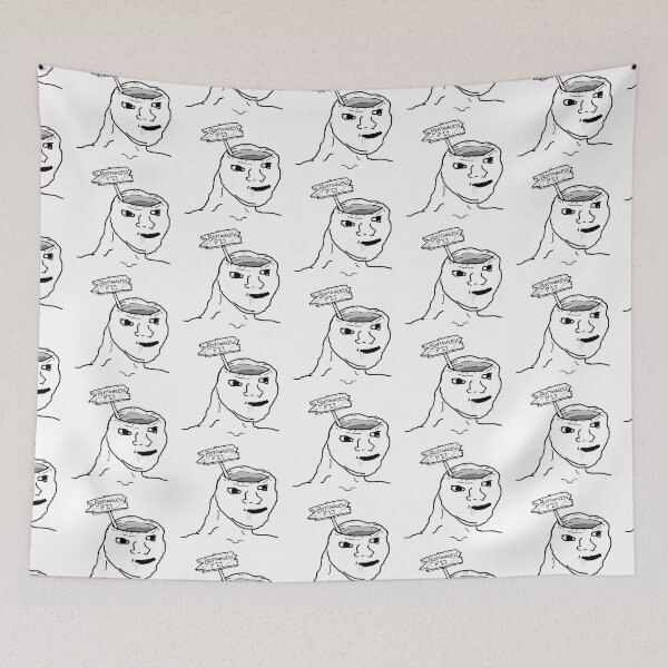Item preview, Brainlet Wojak Dumb designed and sold by Maystro-design.