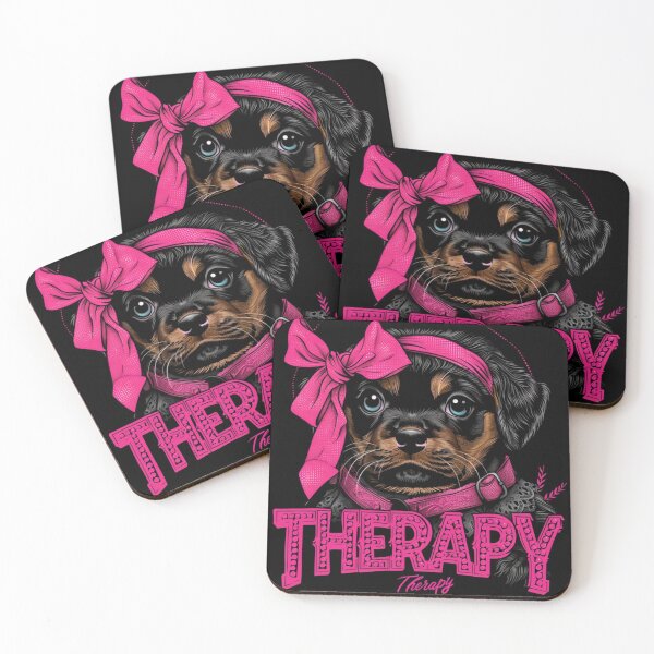 Item preview, Therapy Rottweiler designed and sold by Nocturne Paws.