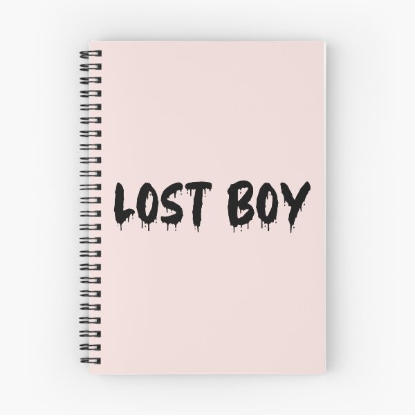Item preview, BLACK ON PINK LOST BOY BLOOD DRIP designed and sold by RomeArtCo.