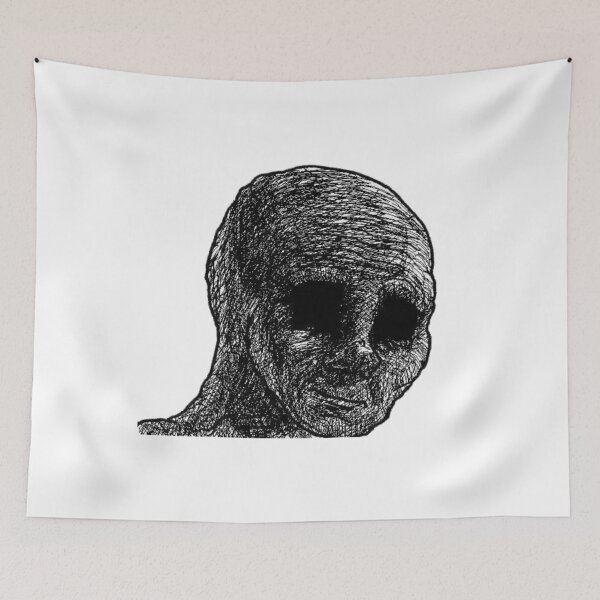 Item preview, Withered wojak designed and sold by Maystro-design.